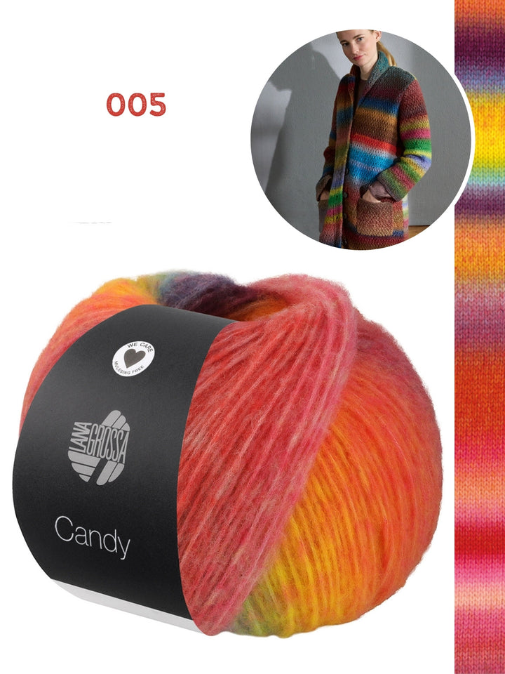 Strickpaket Candy Jacke