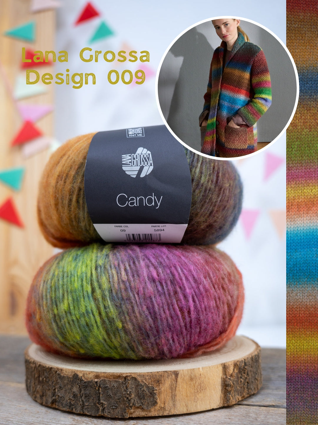 Strickpaket Candy Jacke