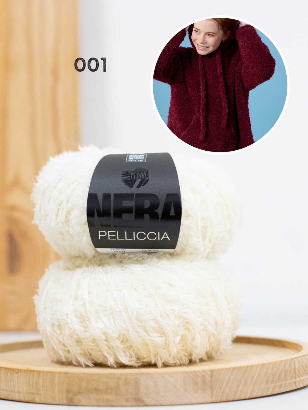 Strickpaket Pelliccia Hoodie