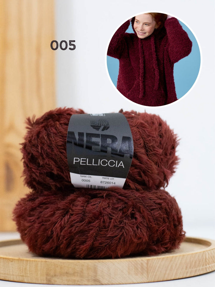 Strickpaket Pelliccia Hoodie