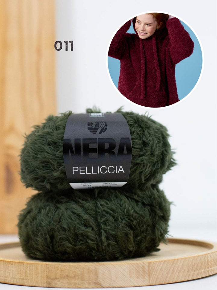 Strickpaket Pelliccia Hoodie