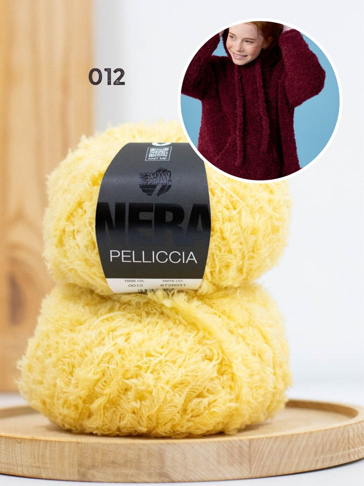 Strickpaket Pelliccia Hoodie