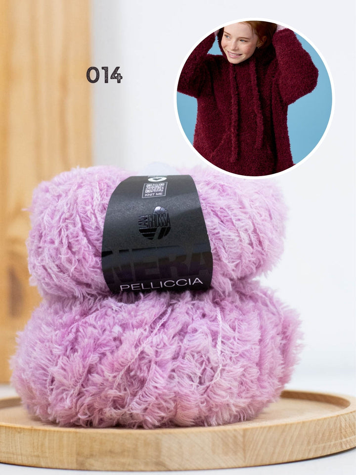 Strickpaket Pelliccia Hoodie