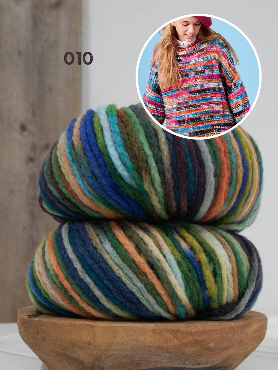 Strickpaket Crazy Oversized-Pullover