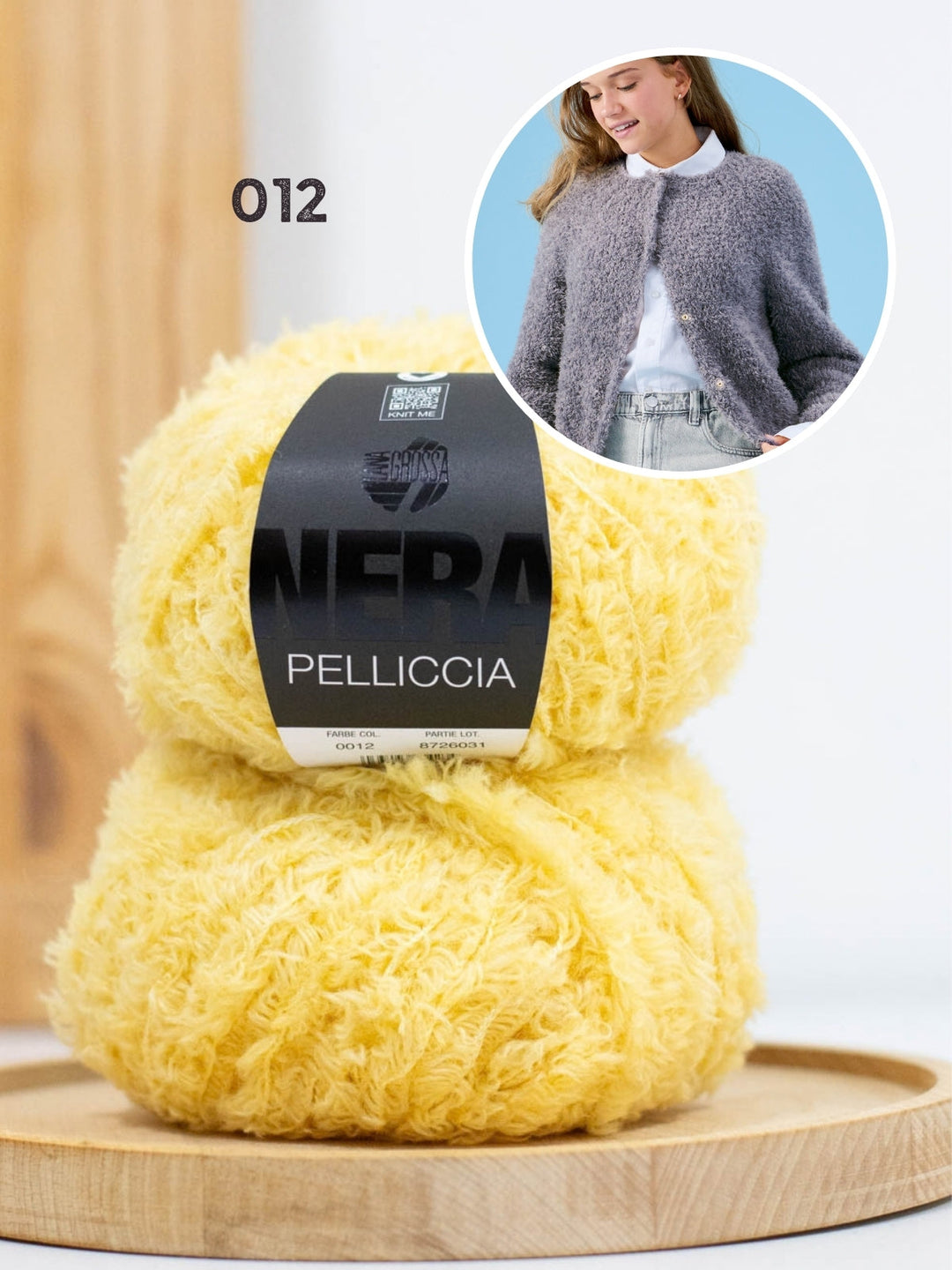 Strickpaket Pelliccia top-down Jacke