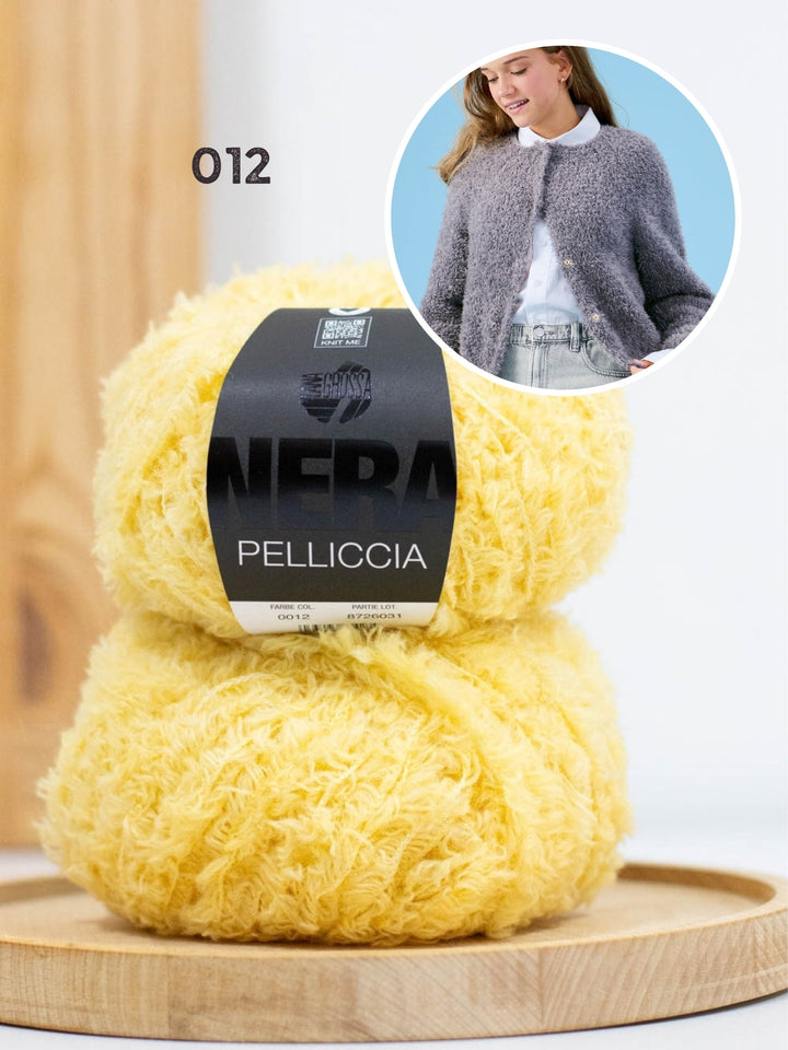 Strickpaket Pelliccia top-down Jacke