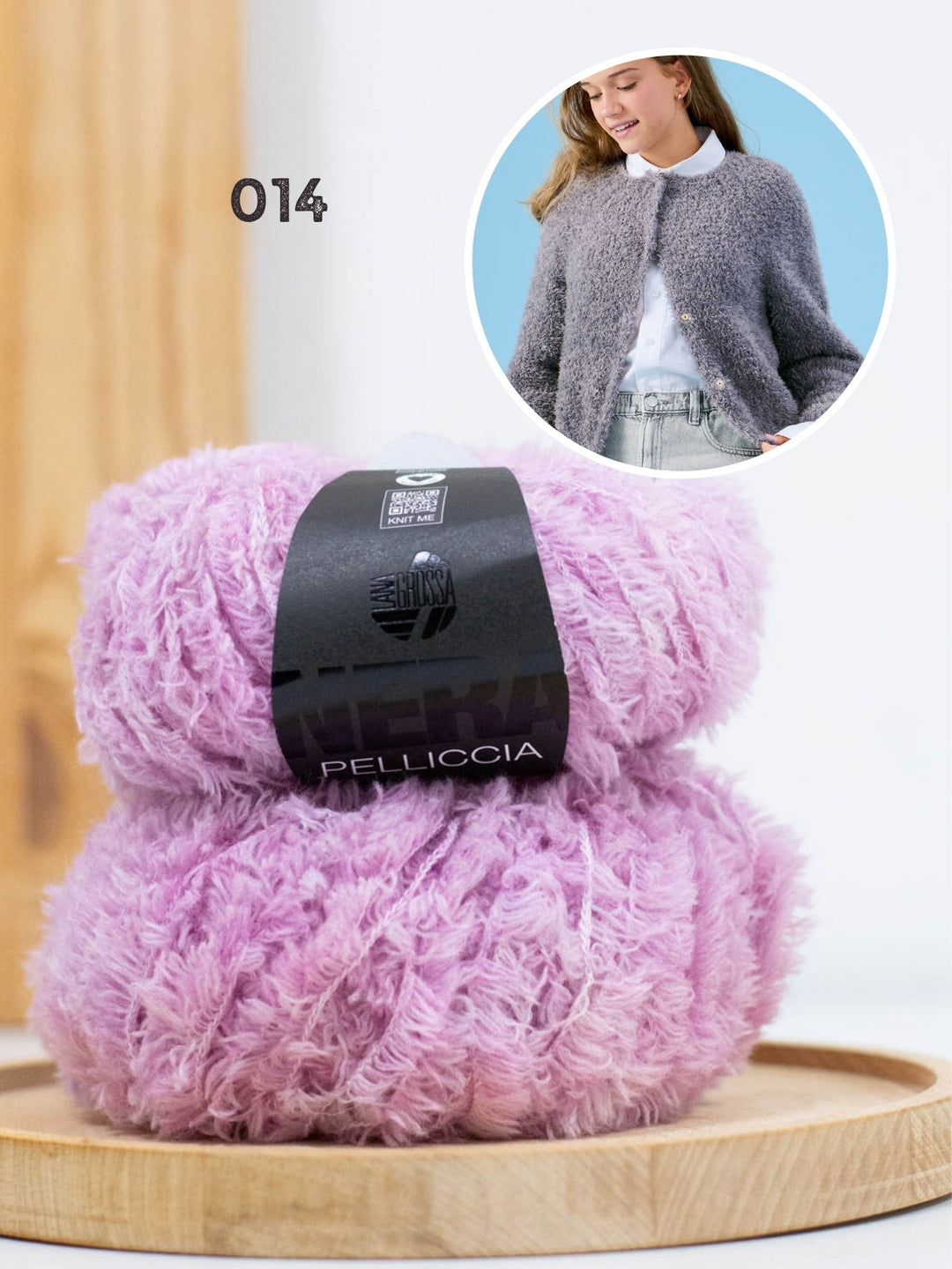 Strickpaket Pelliccia top-down Jacke