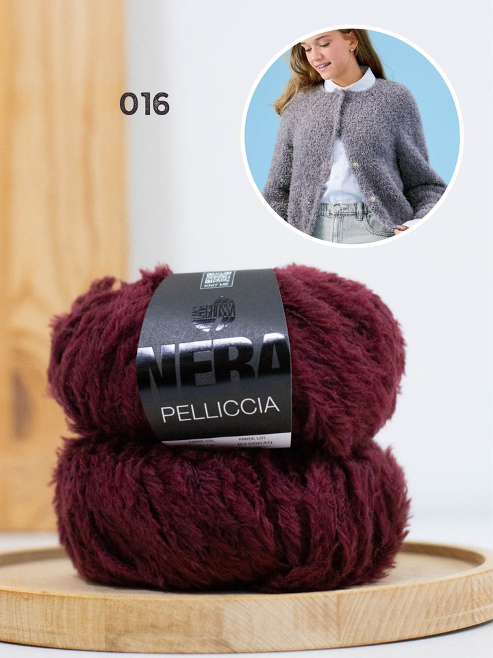 Strickpaket Pelliccia top-down Jacke