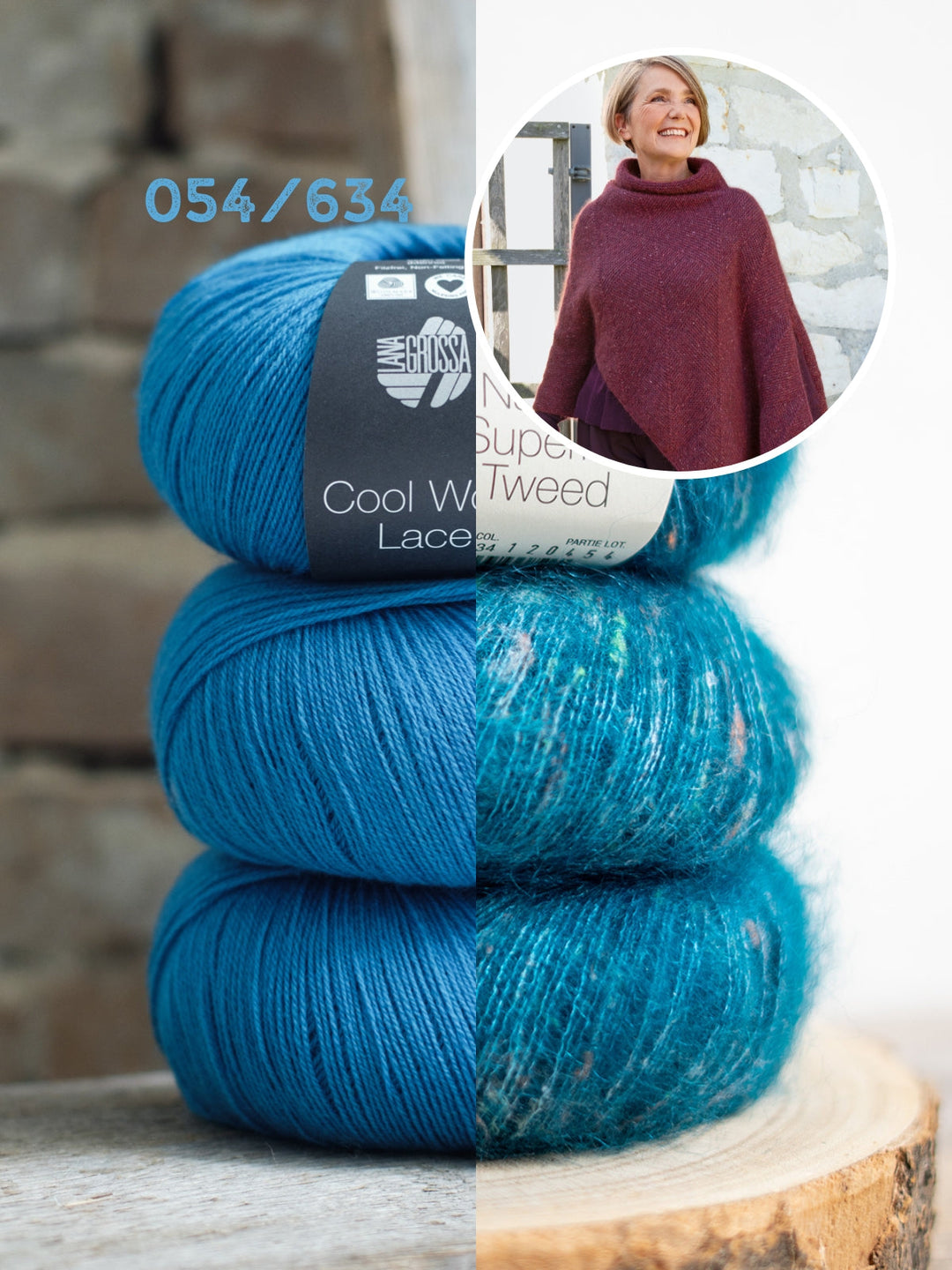 Strickpaket Cara Poncho
