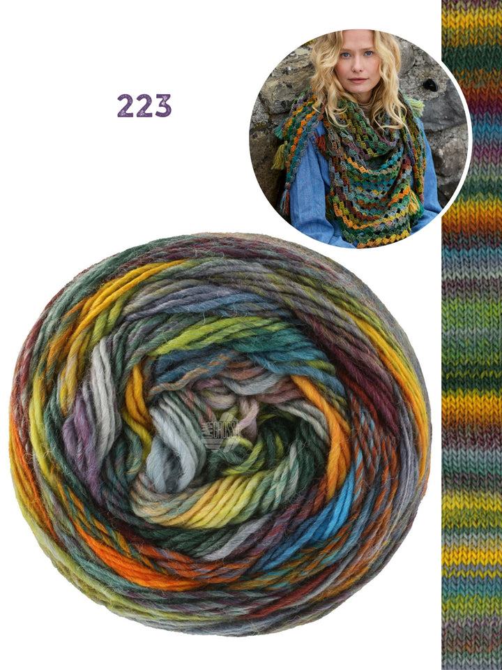 Häkelpaket Colorissimo Dreieckstuch