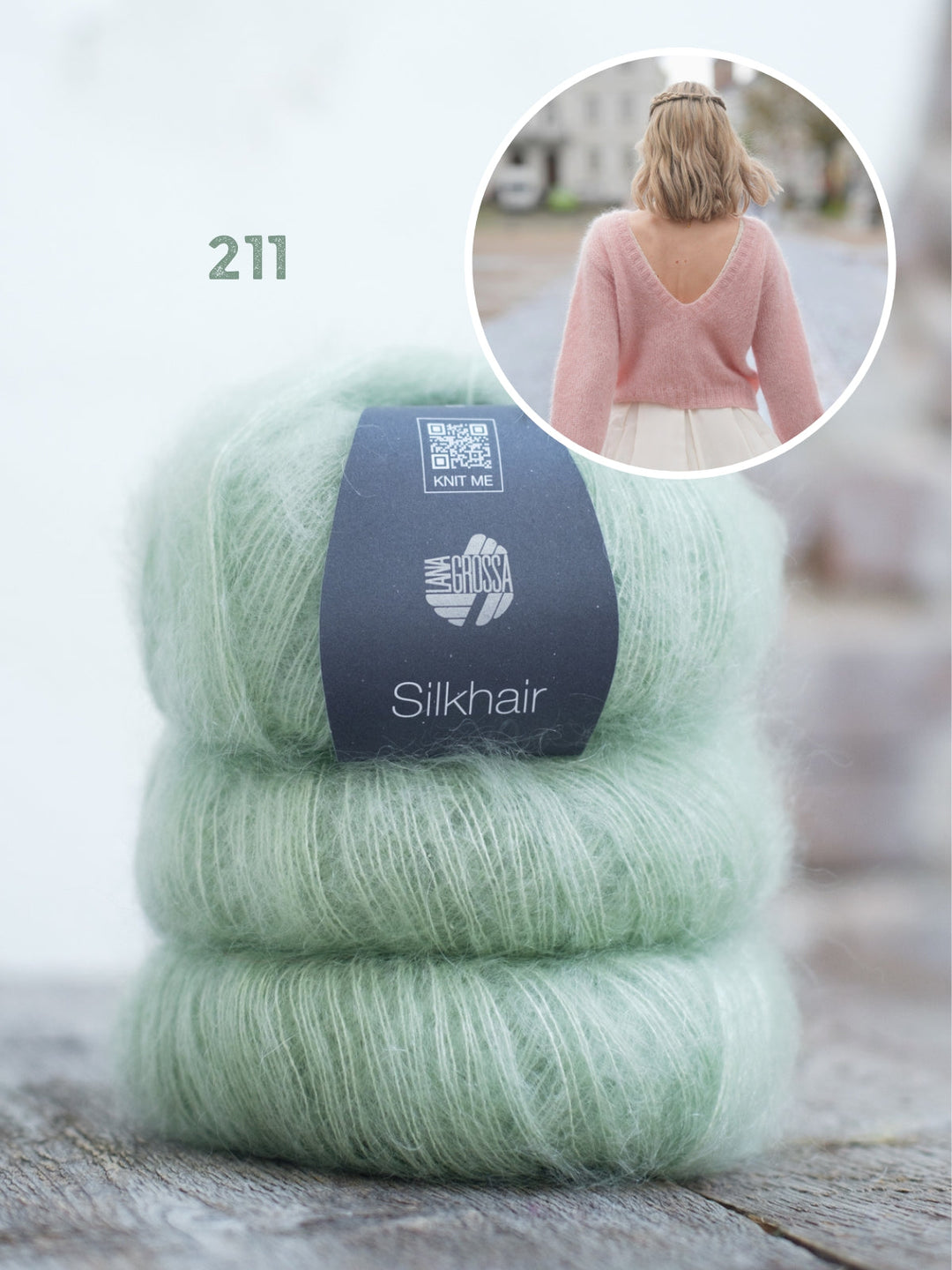 Strickpaket Caspar V Neck Sweater