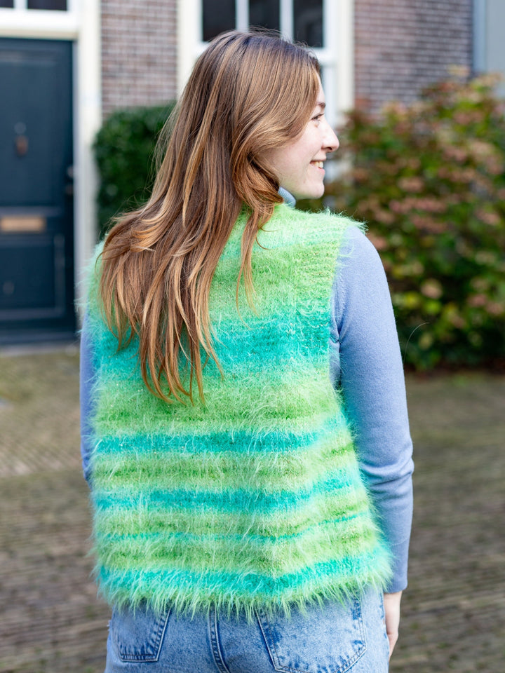 Strickpaket Mae Weste - Basta Mista Glamour - Tanja Steinbach