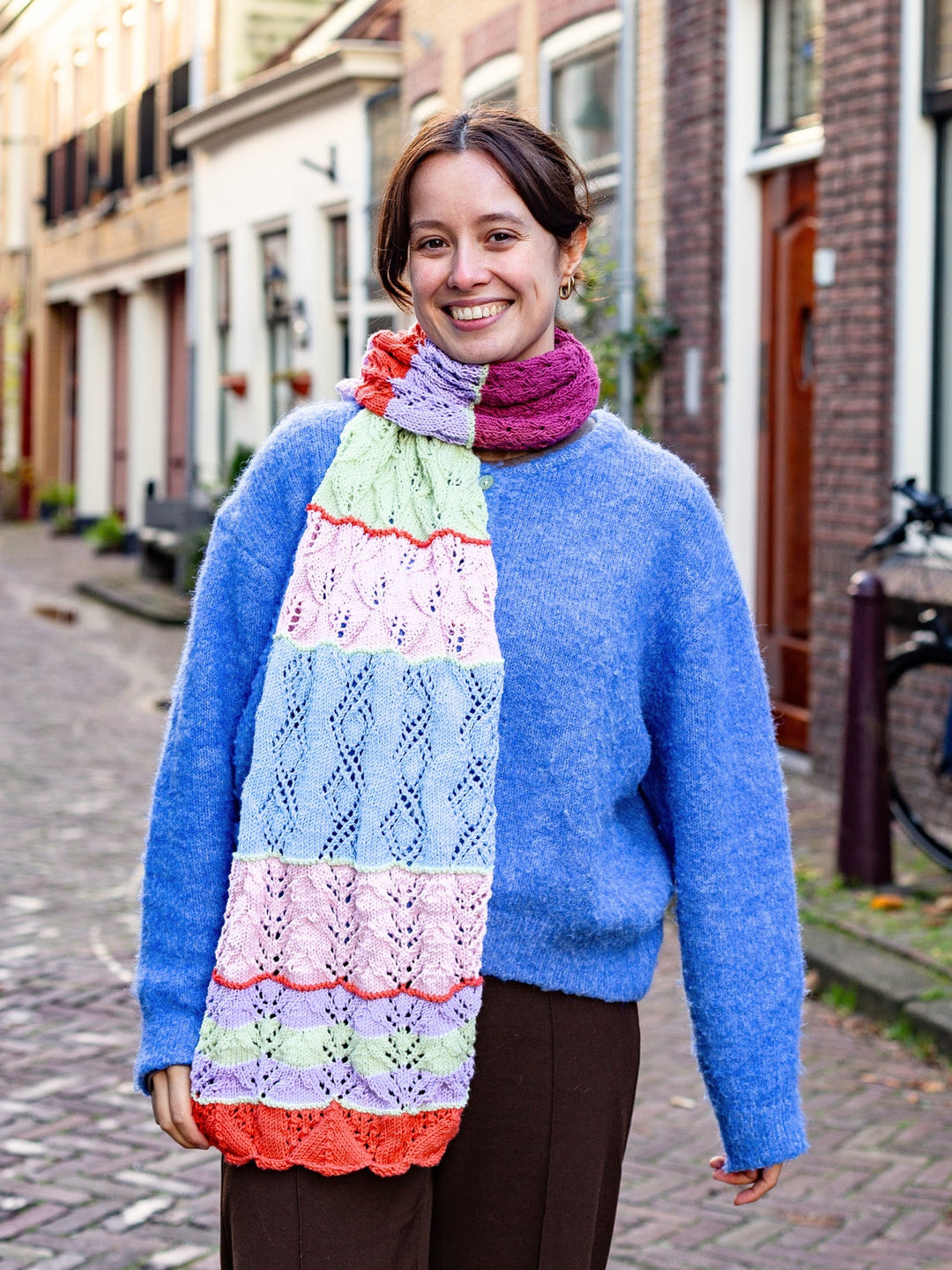 Strickpaket Stitch Party Scarf - KAL 2025