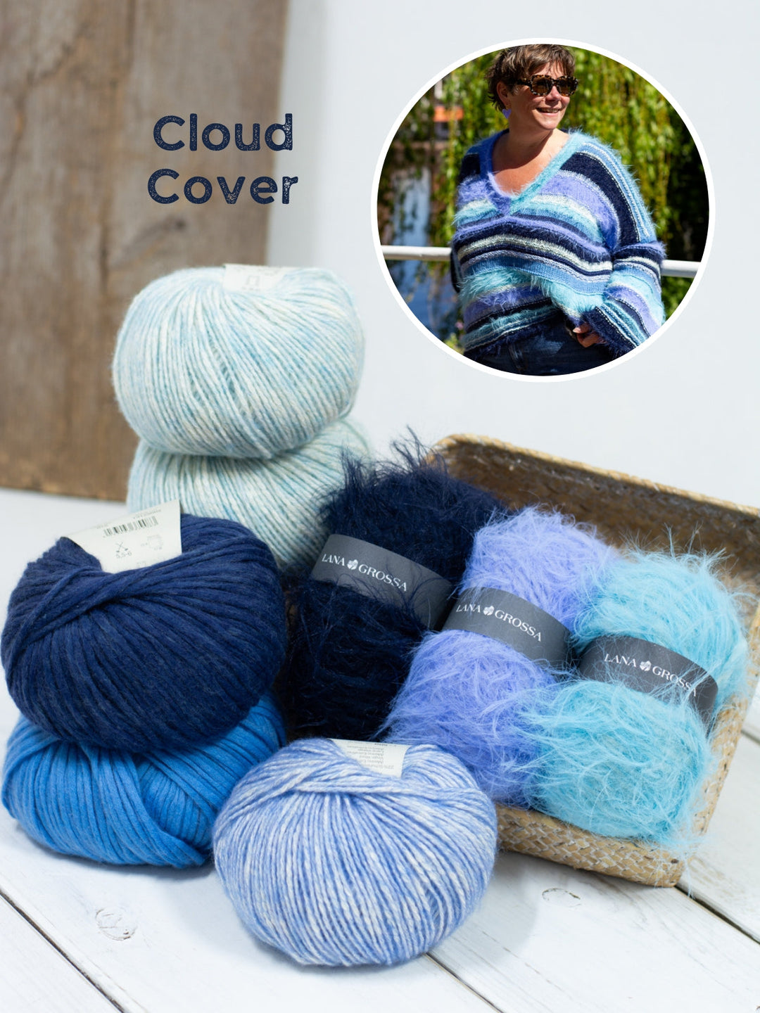 Strickpaket Basta Bottoni Summer Softness Streifenpullover