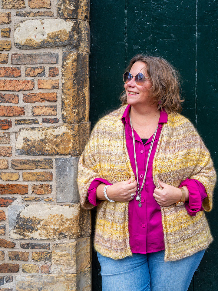 Strickpaket Advents Weste - Tanja Steinbach