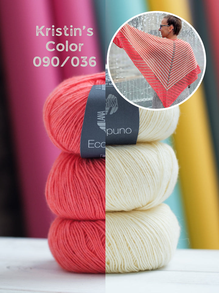 Strickpaket Tuch Knotten - Joél Joél