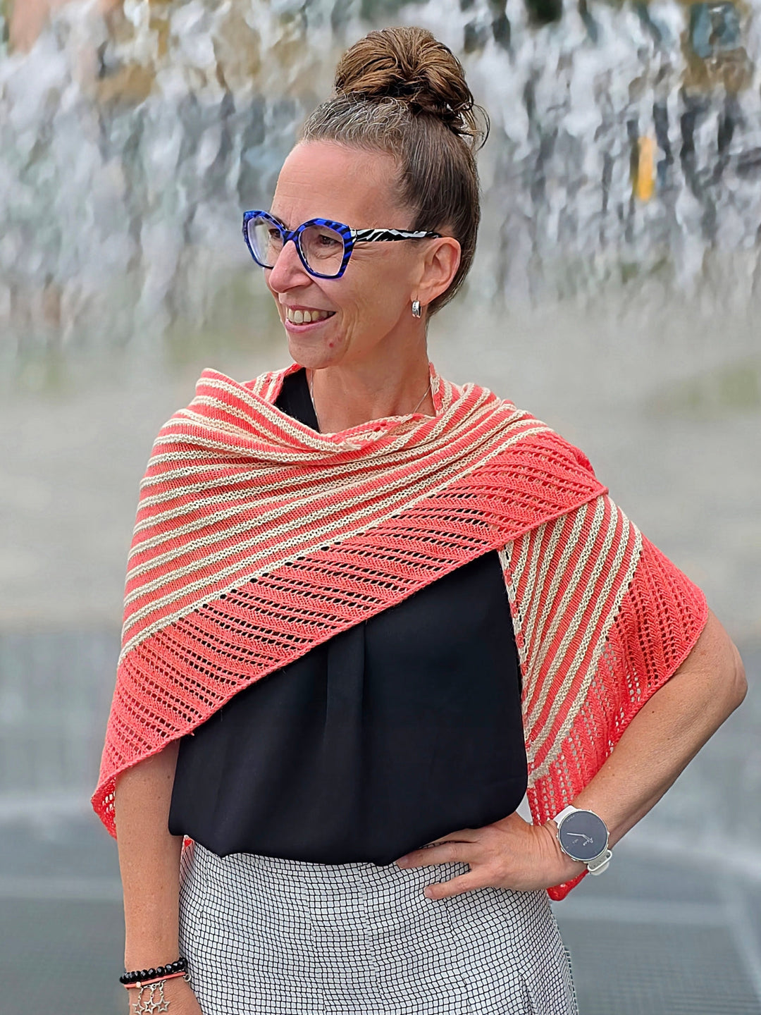 Strickpaket Tuch Knotten - Joél Joél