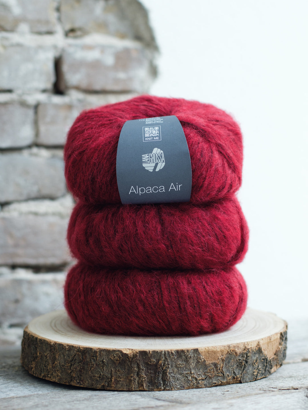 Alpaca Air 020 Dunkelrot