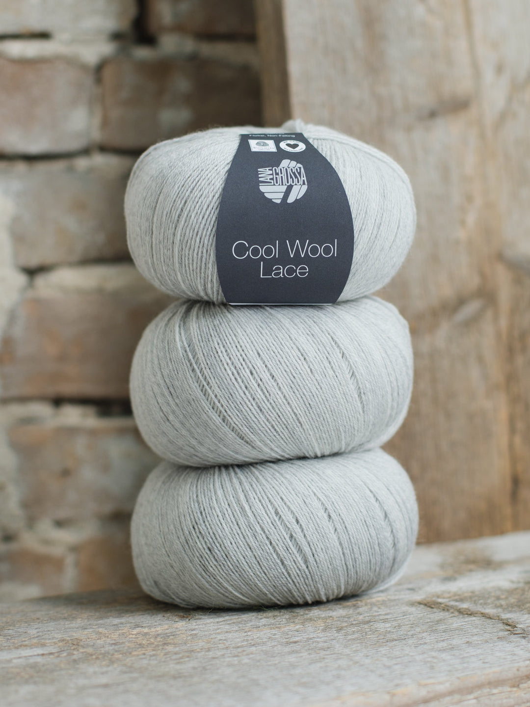 Cool Wool Lace 027 Hellgrau