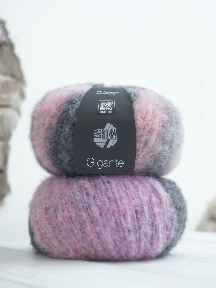 Gigante 011 Rosa / Flieder / Mittel- / Dunkelgrau