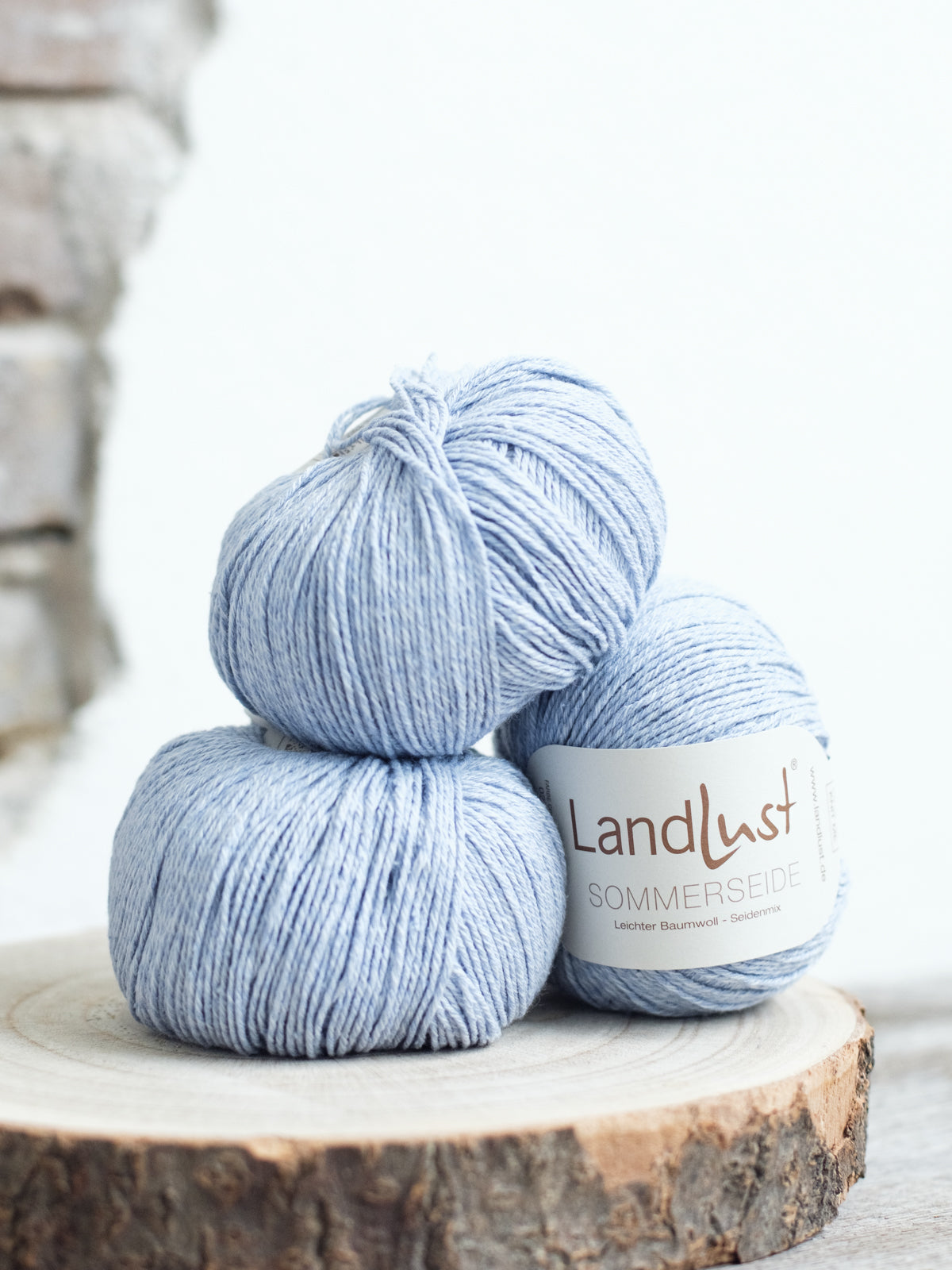 Landlust Sommerseide 027 Hellblau