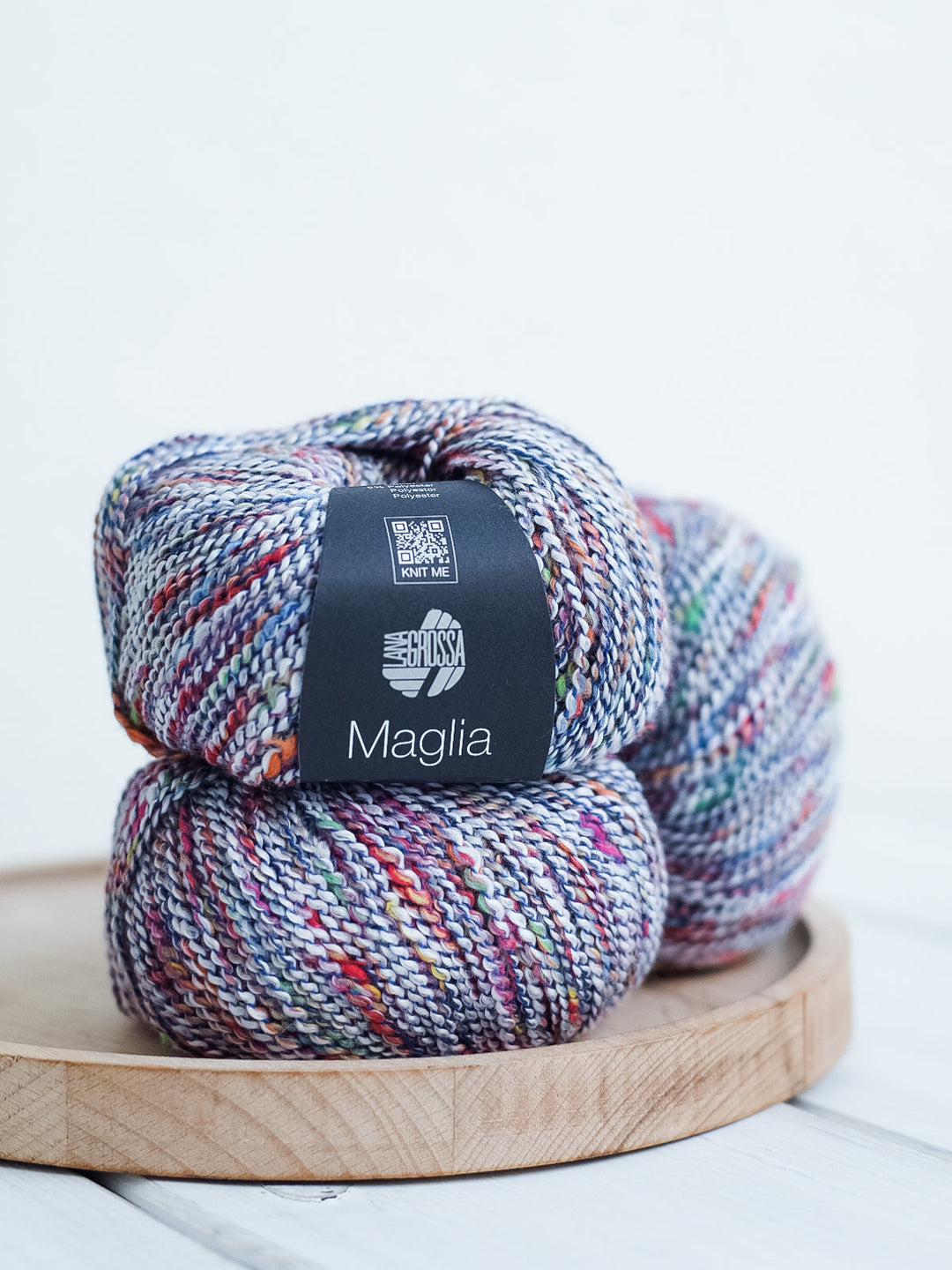 Maglia 006 Rohweiß/Blau/Rot/Gelbgrün/Gelb/Orange