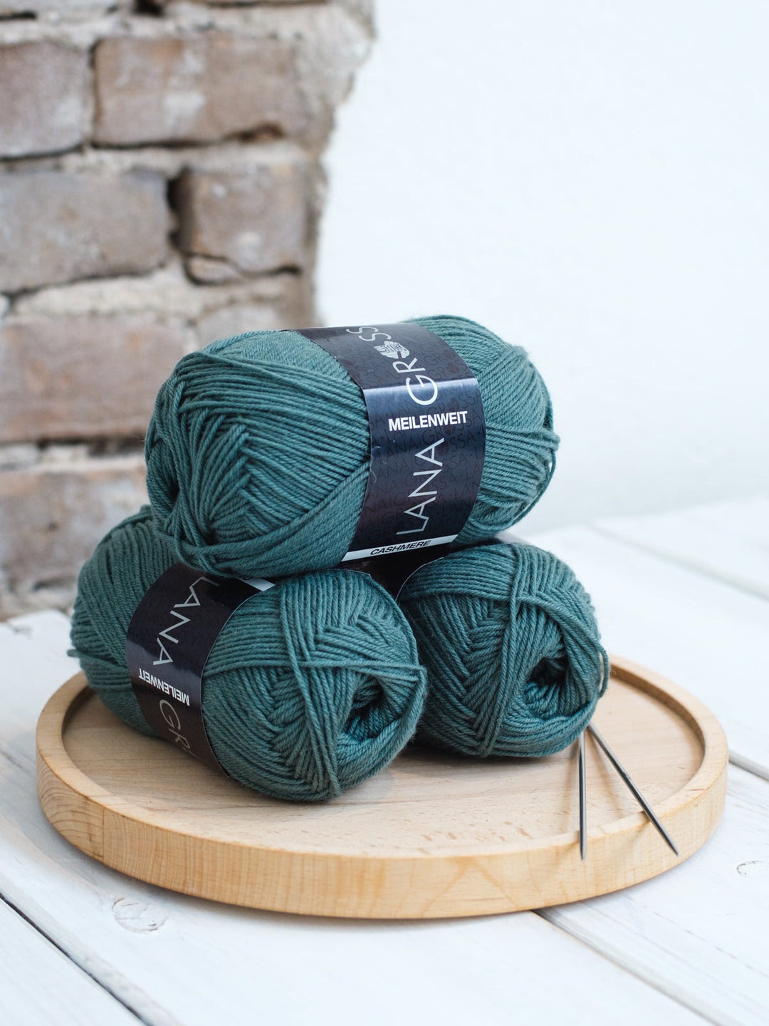 Meilenweit 50G Cashmere 054 Lorbeergrün