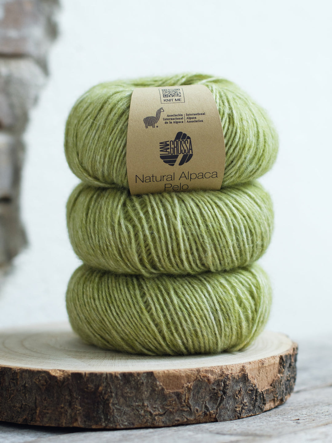 Natural Alpaca Pelo 026 Kiwi meliert