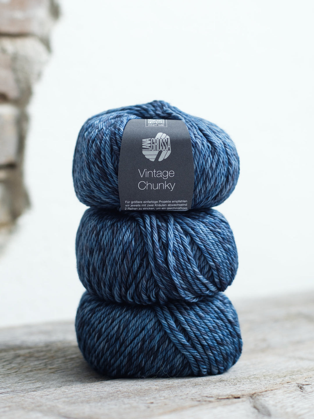 Vintage Chunky 005 Dunkelgrün/-blau