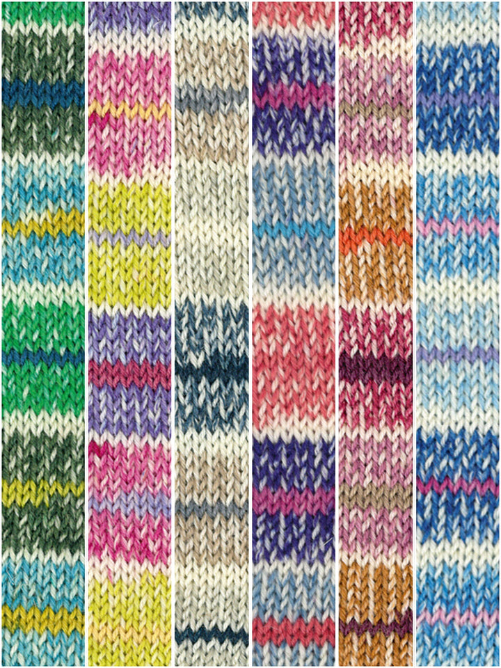 Sockenwoll-Probierpaket Meilenweit 100 Cashmere Mezzo