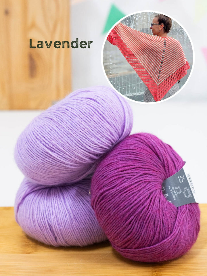 Strickpaket Tuch Knotten - Joél Joél