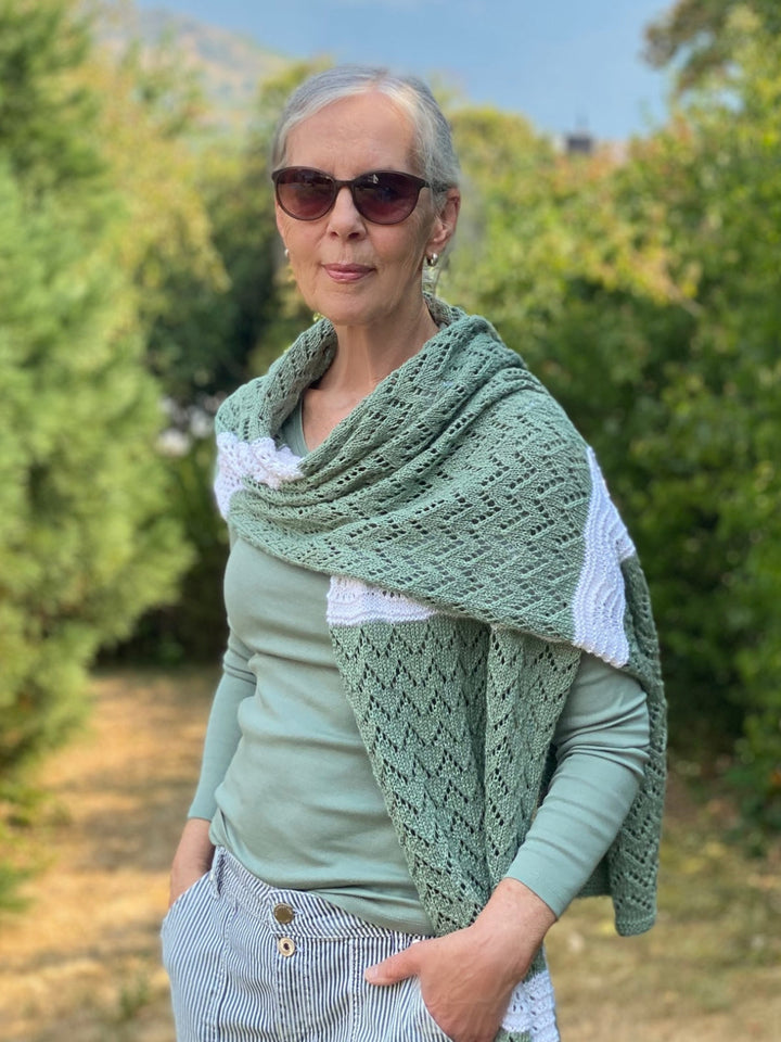 Strickpaket Lizas Tuch End of Summer - Summer Cashmere