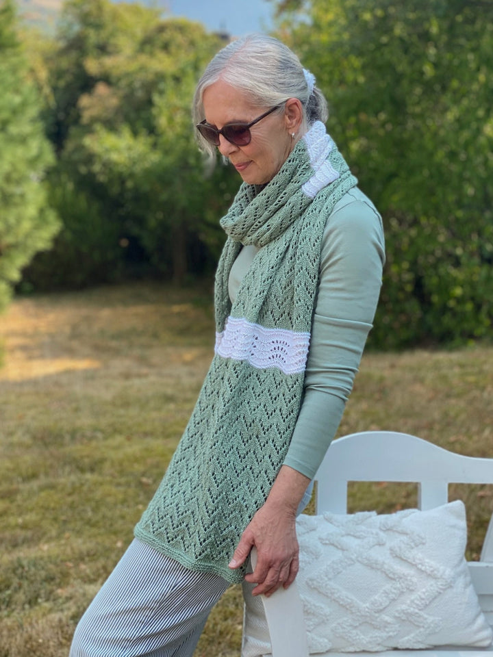 Strickpaket Lizas Tuch End of Summer - Summer Cashmere