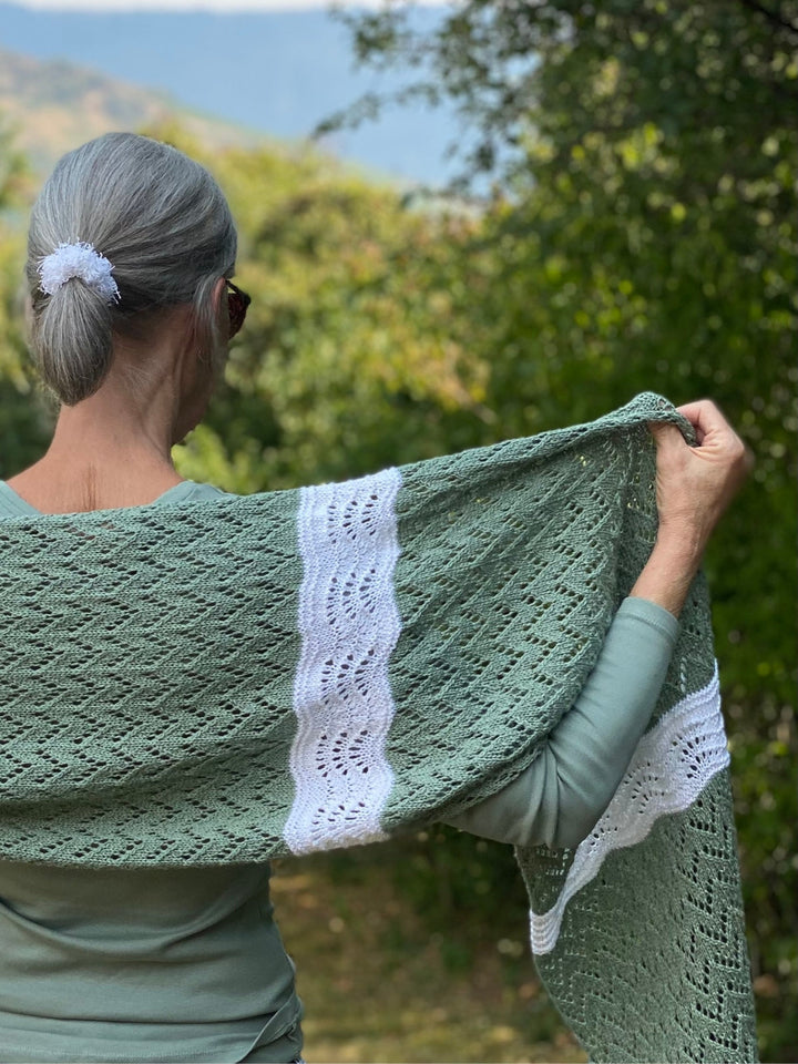 Strickpaket Lizas Tuch End of Summer - Summer Cashmere