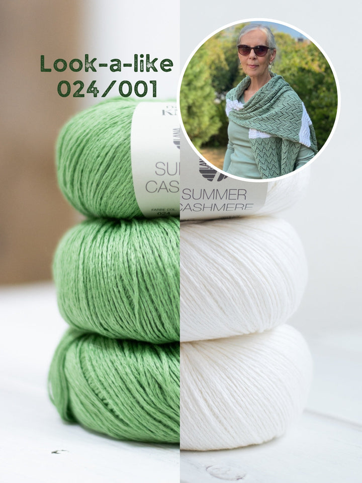 Strickpaket Lizas Tuch End of Summer - Summer Cashmere