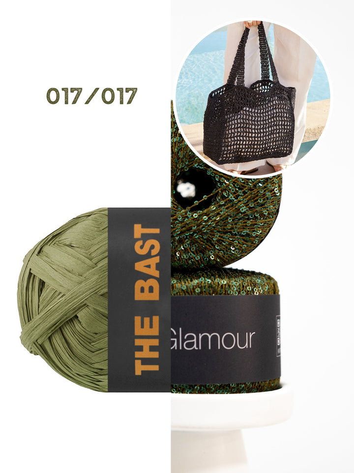 Häkelpaket The Bast Glamour Shopper