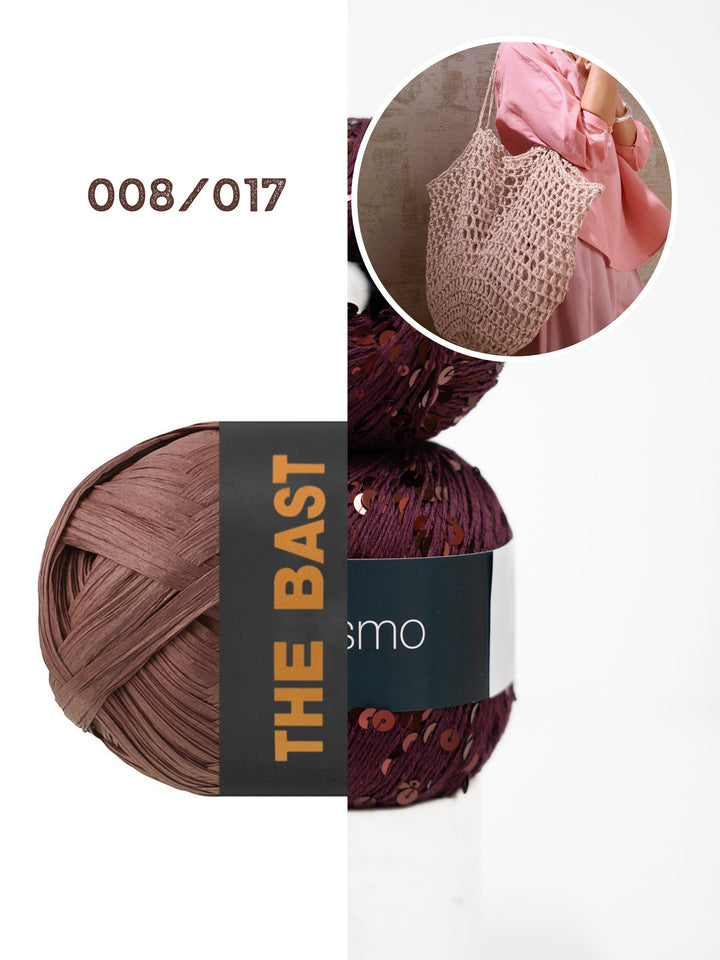 Häkelpaket The Bast Cosmo Netztasche