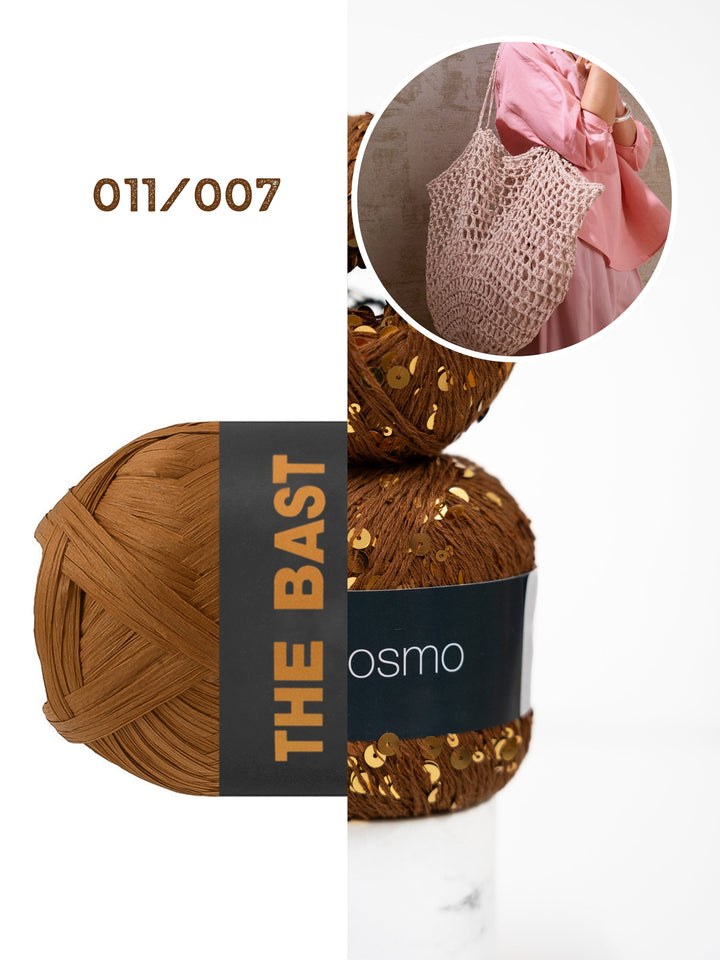 Häkelpaket The Bast Cosmo Netztasche