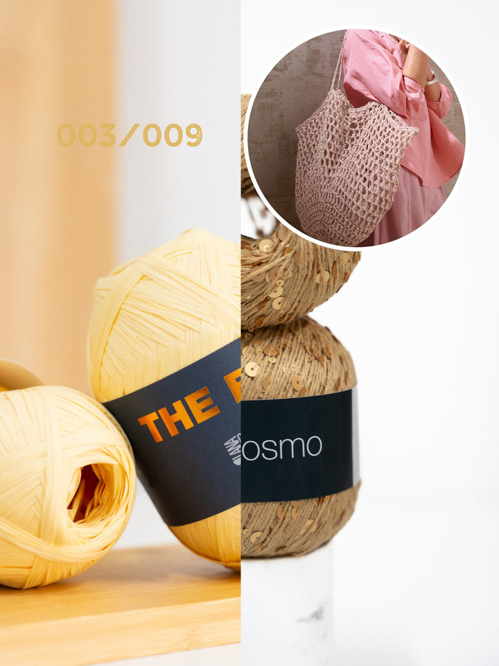Häkelpaket The Bast Cosmo Netztasche