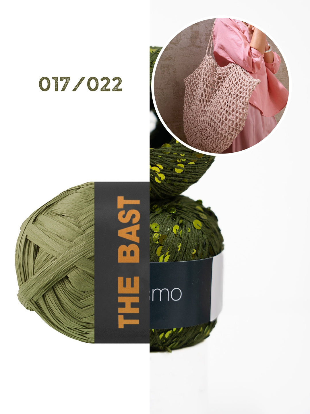 Häkelpaket The Bast Cosmo Netztasche