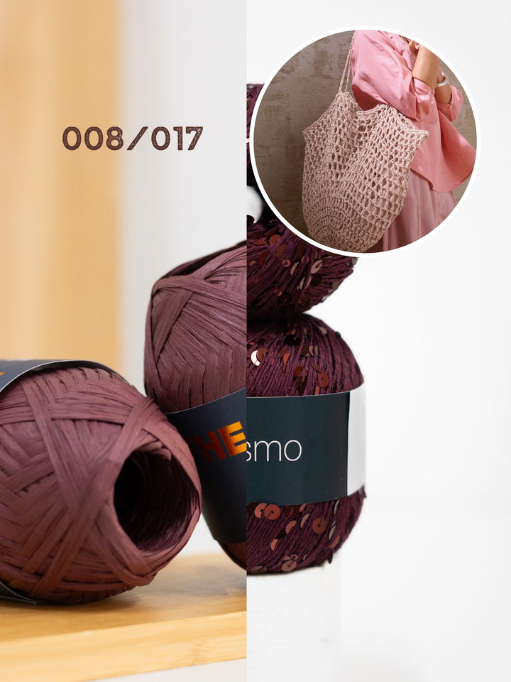 Häkelpaket The Bast Cosmo Netztasche