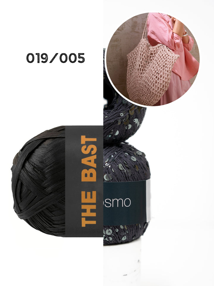 Häkelpaket The Bast Cosmo Netztasche