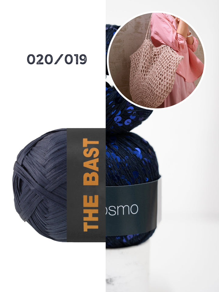 Häkelpaket The Bast Cosmo Netztasche