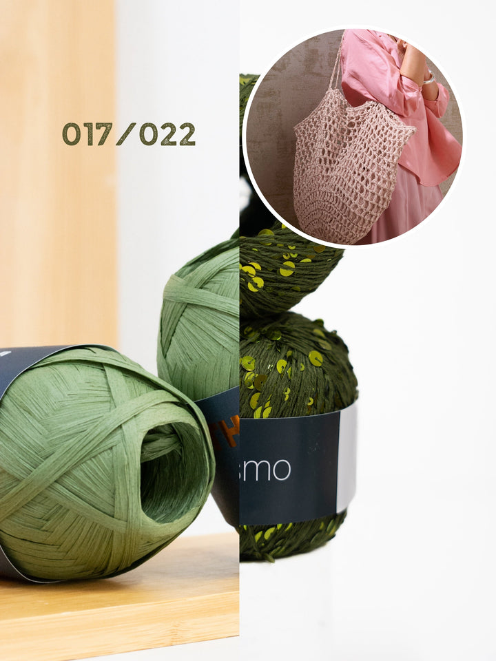 Häkelpaket The Bast Cosmo Netztasche