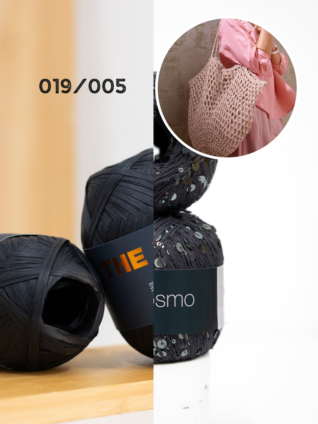Häkelpaket The Bast Cosmo Netztasche