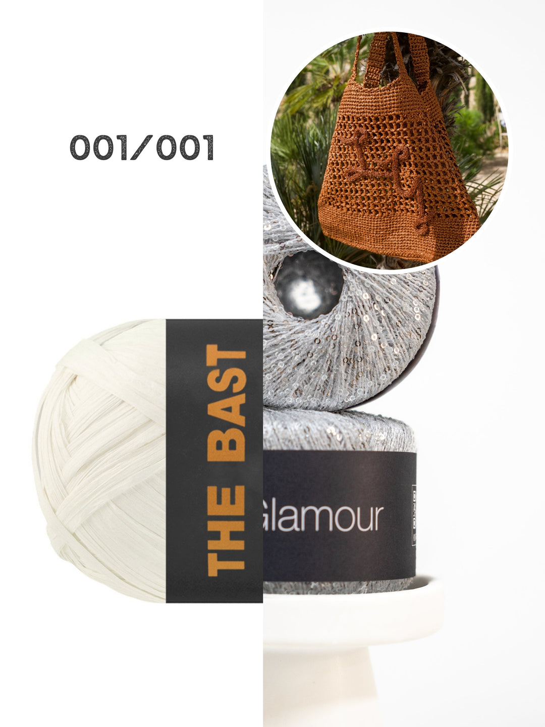Häkelpaket The Bast Glamour Shopper