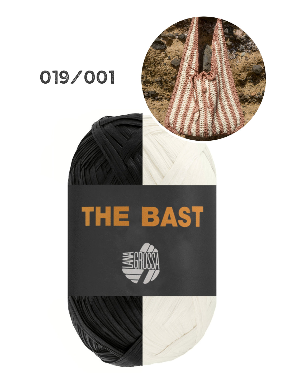 Häkelpaket The Bast Shopper Streifen