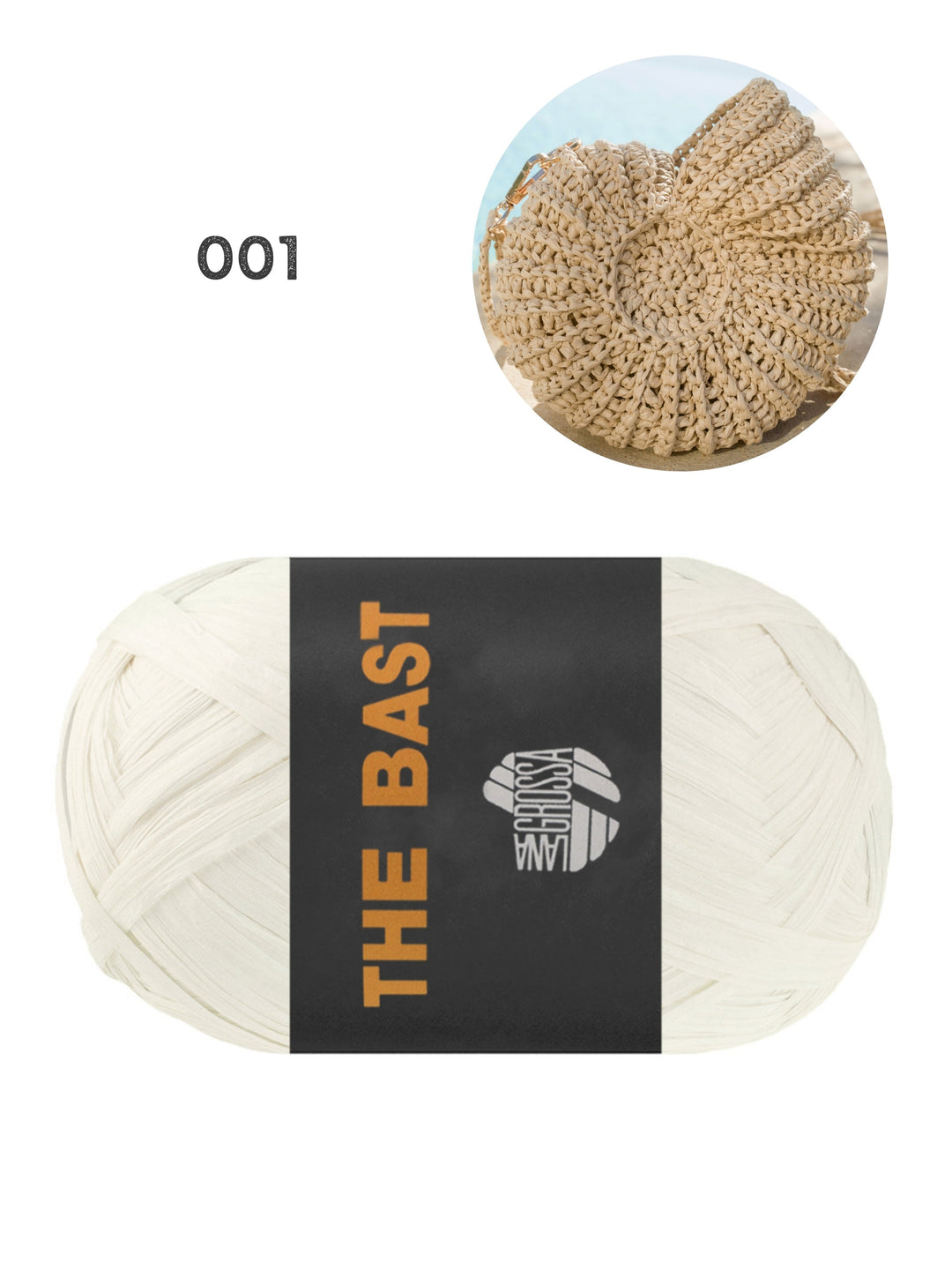 Häkelpaket The Bast Muscheltasche
