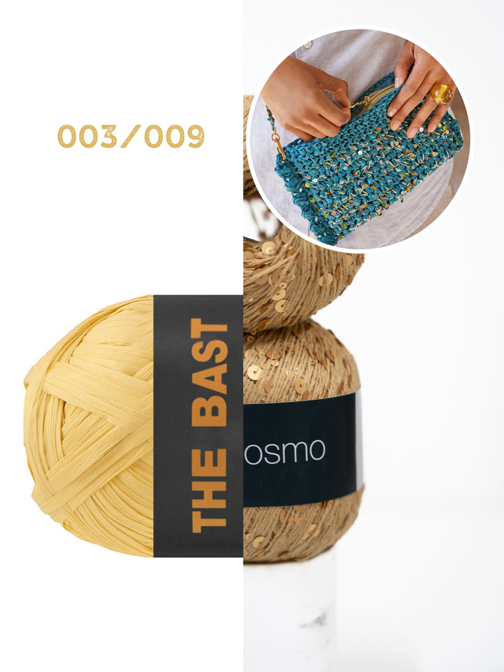 Häkelpaket The Bast Cosmo Clutch