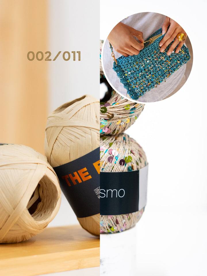 Häkelpaket The Bast Cosmo Clutch
